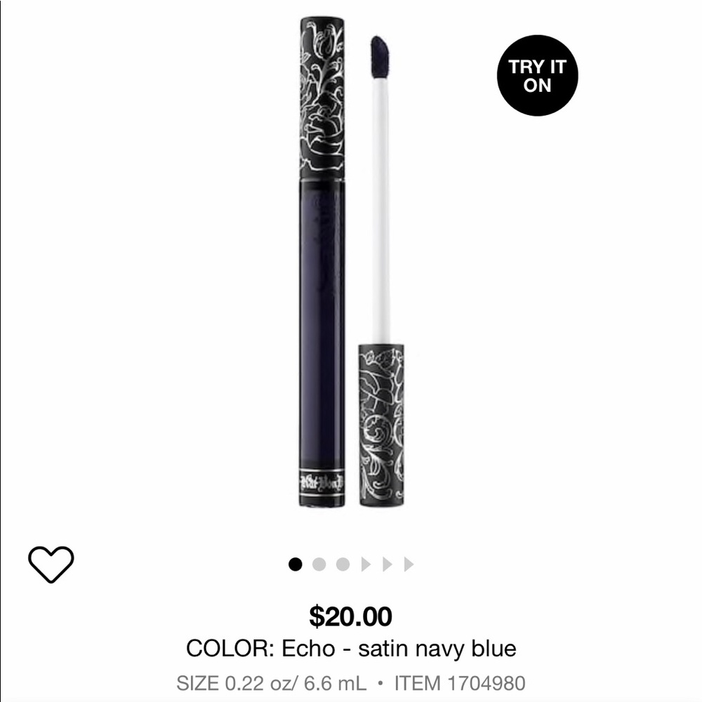 Kat Von D liquid lipstick in Echo